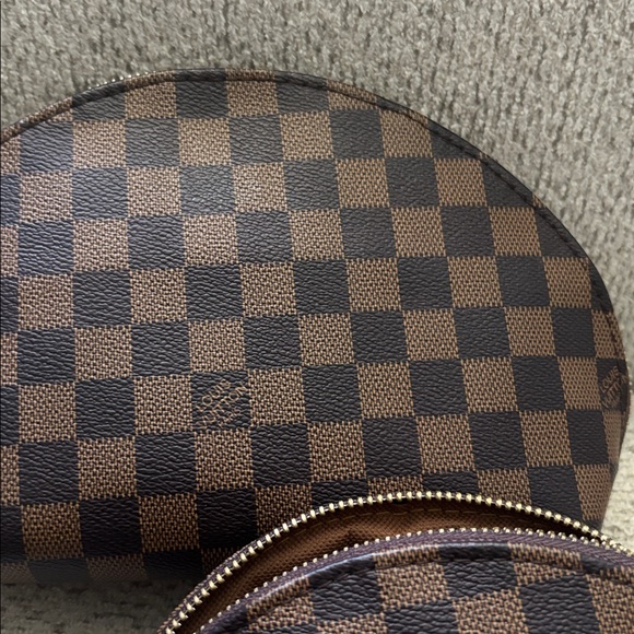 Checkered Brown Cosmetic *Fashion Pouches - Picture 10 of 17